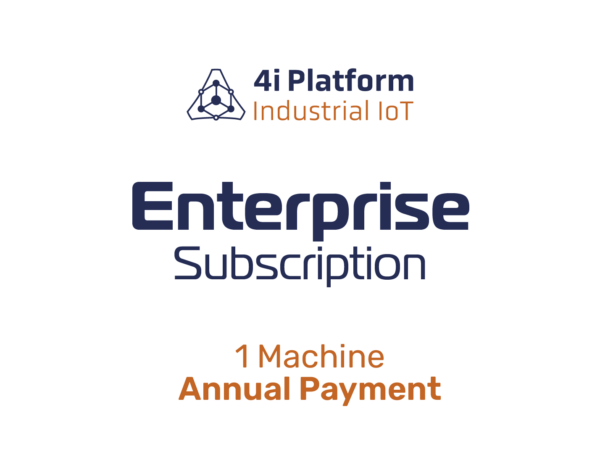 4i Platform: Explore our Enterprise Subscription with a cost-effective annual payment for 1 machine